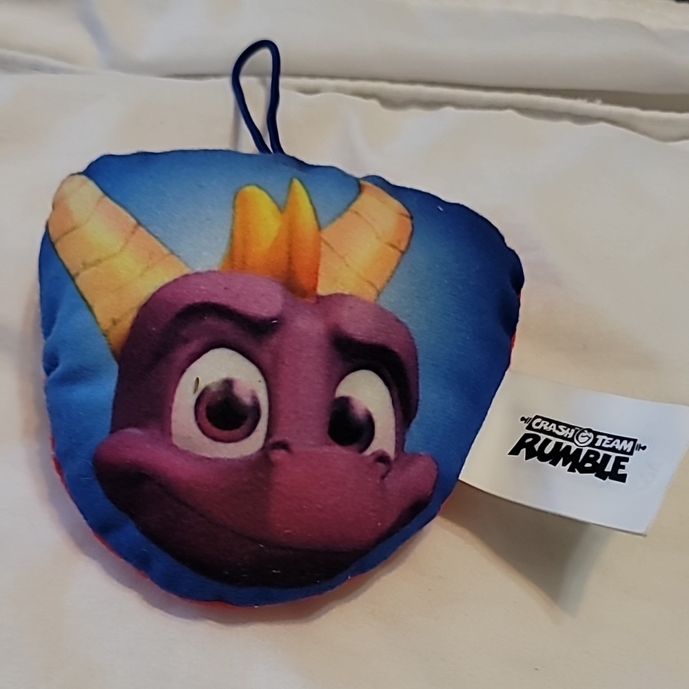 Reversible Spyro and Coco Hanging Plush
